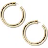Jennifer Fisher Samira Baby Hoop Earrings In Gold