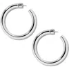 Jennifer Fisher Samira Baby Hoop Earrings In Silver