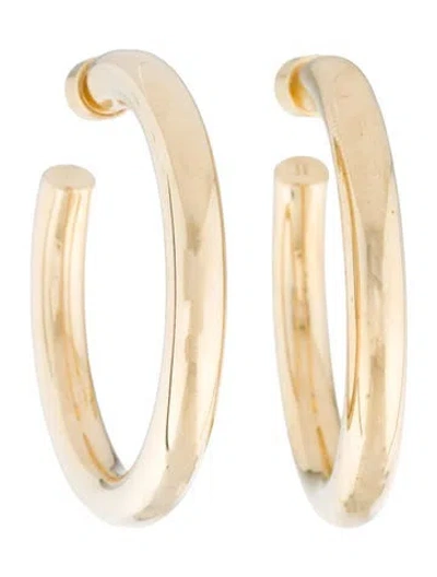 Pre-owned Jennifer Fisher Samira Baby Hoops In Multicolor