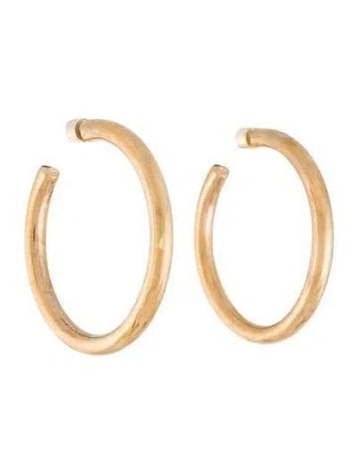Pre-owned Jennifer Fisher Samira Hoop Earrings In Multi