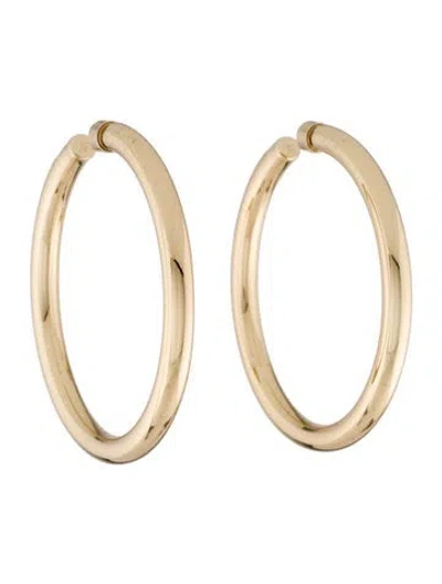Pre-owned Jennifer Fisher Samira Hoop Earrings In Multi