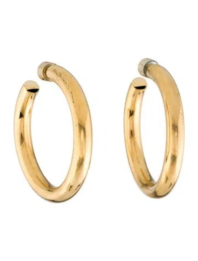 Pre-owned Jennifer Fisher Samira Hoop Earrings In Multi