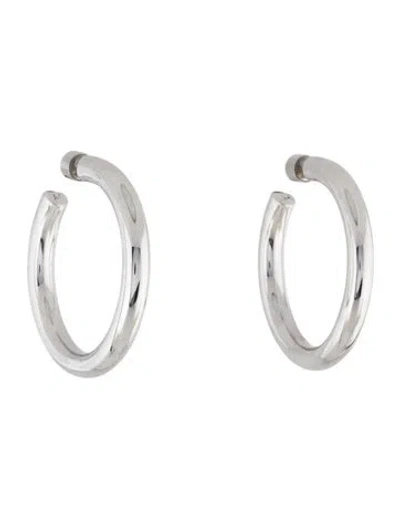 Pre-owned Jennifer Fisher Samira Hoop Earrings In Multi