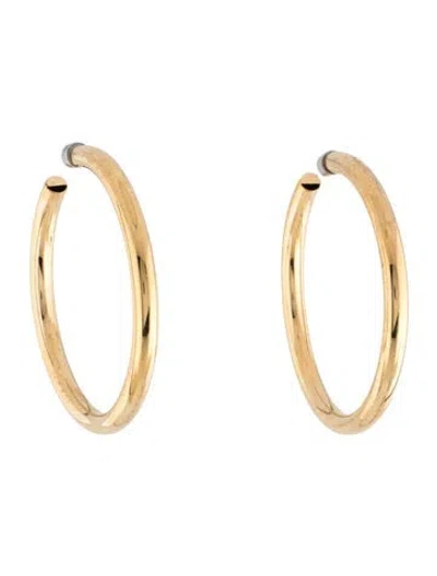 Pre-owned Jennifer Fisher Samira Hoop Earrings In Multicolor