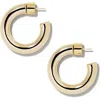 Jennifer Fisher Samira Huggie Hoop Earrings In Gold