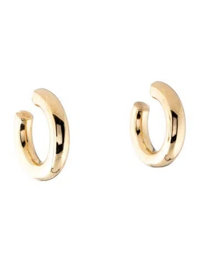 Pre-owned Jennifer Fisher Samira Huggie Hoop Earrings In Multi