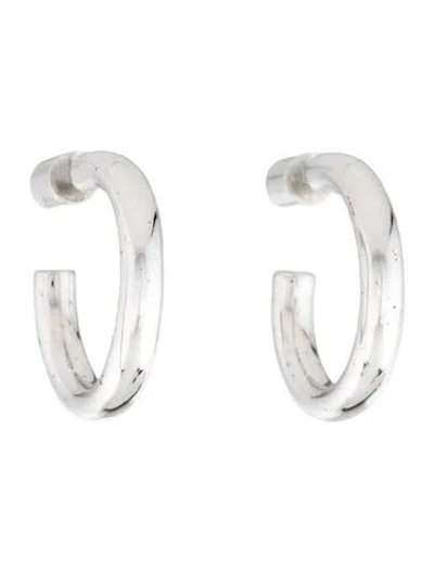 Pre-owned Jennifer Fisher Samira Huggie Hoop Earrings In Multicolor