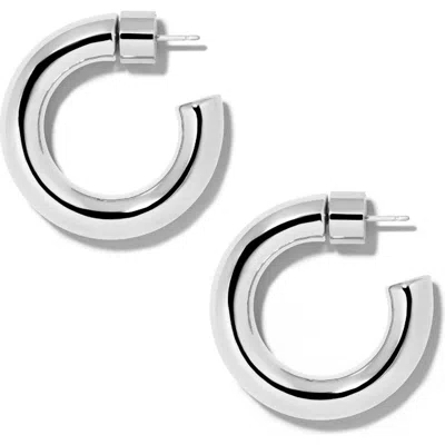 Jennifer Fisher Samira Huggie Hoop Earrings In Silver