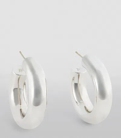 Jennifer Fisher Samira Huggie Hoop Earrings In Silver