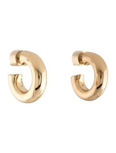 Pre-owned Jennifer Fisher Samira Micro Huggie Earrings In Multicolor