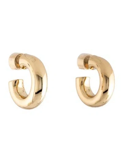 Pre-owned Jennifer Fisher Samira Micro Huggie Hoop Earrings In Multicolor