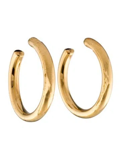 Pre-owned Jennifer Fisher Samria Hoop Earrings In Multi