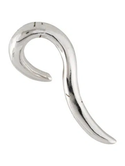 Pre-owned Jennifer Fisher Sculpted Drop Single Earring In Multicolor