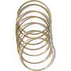 Jennifer Fisher Set Of 7 Mixed Metal Bangles