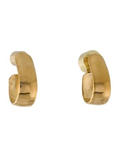 Pre-owned Jennifer Fisher Small Bolden Hoop Earrings In Multicolor