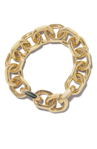 Jennifer Fisher Small City Link Bracelet In Gold