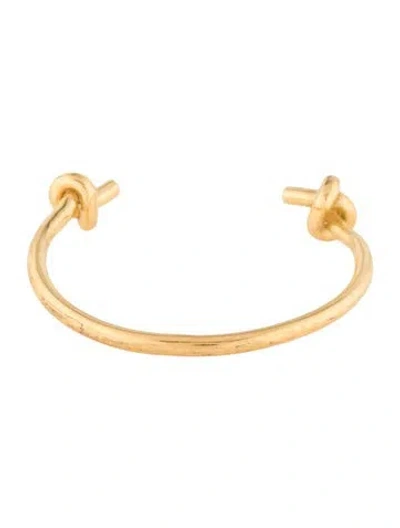 Pre-owned Jennifer Fisher Small Double Knot Cuff, 7" In Multi