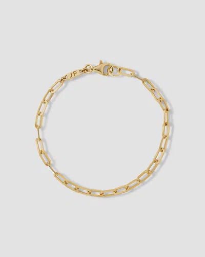 Jennifer Fisher Small Long Link Charm Bracelet In Gray