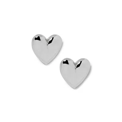 JENNIFER FISHER SMALL PUFFY HEART EARRINGS