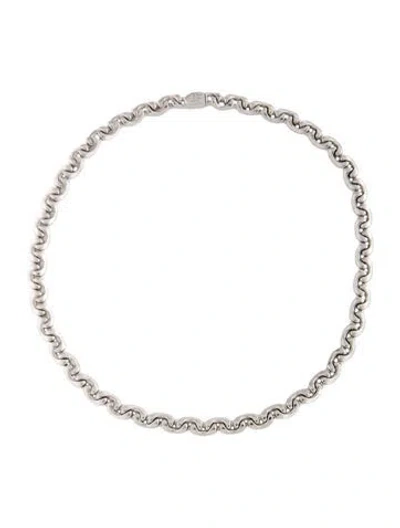 Pre-owned Jennifer Fisher Soho Chain Necklace, 16.5" In Multicolor