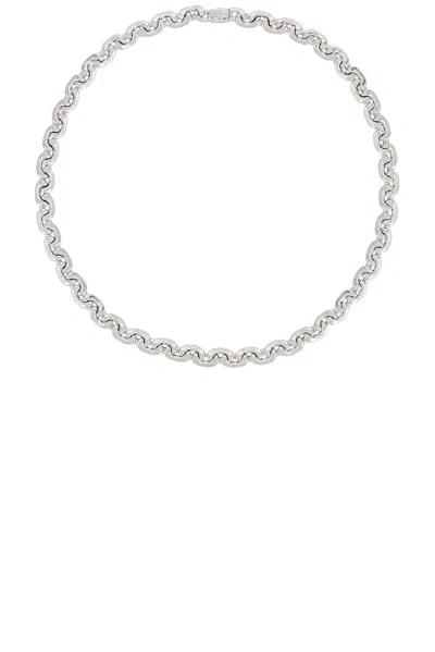 Jennifer Fisher Soho Chain Necklace In Metallic