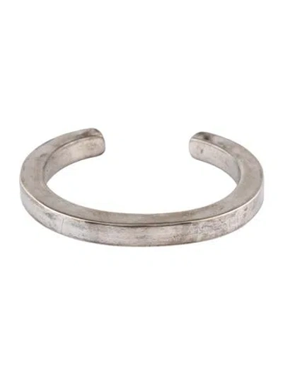 Pre-owned Jennifer Fisher Square Flat Cuff Bracelet, 6" In Multicolor