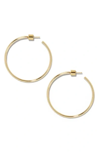 Jennifer Fisher Thread Baby Large Hoops In Gold