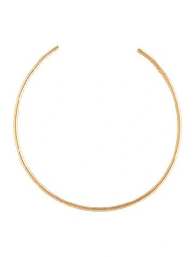 Pre-owned Jennifer Fisher Thread Choker, 13" In Multi