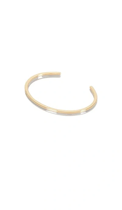 Jennifer Fisher Thread Cuff Bracelet In Gold