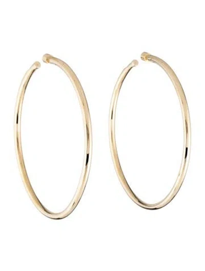 Pre-owned Jennifer Fisher Thread Hoop Earrings In Multicolor