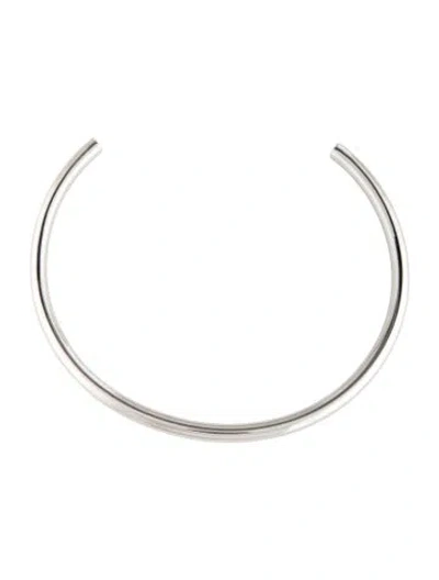 Pre-owned Jennifer Fisher Tube Choker Necklace, 13" In Multicolor