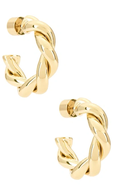 Jennifer Fisher Twisted Lilly In Yellow Gold