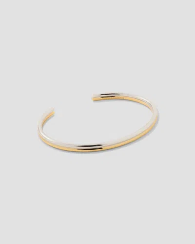 Jennifer Fisher Two Tone Thread Cuff In Orange