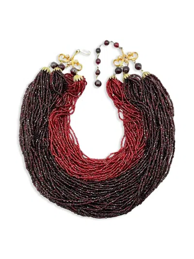 Pre-owned Jennifer Gibson Jewellery 1940s  Torsade Necklace In Gold