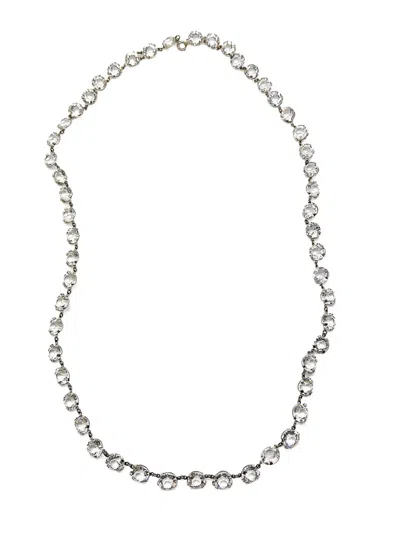 Pre-owned Jennifer Gibson Jewellery 2000s Rivière Necklace In 银色