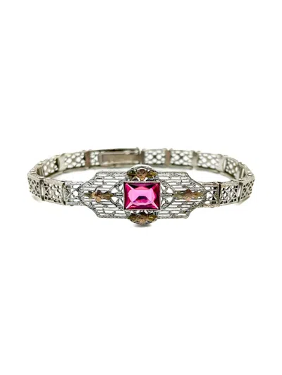 Pre-owned Jennifer Gibson Jewellery 晶饰手链（1920年代典藏款）