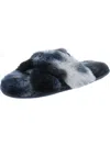 Jennifer Intimates Womens Flats Open Toe Slide Sandals In Multi