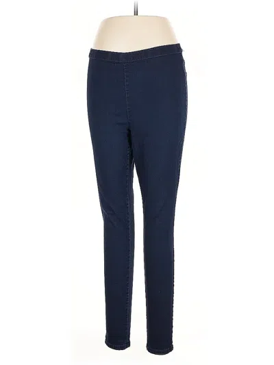 Pre-owned Jennifer Lopez Active Pants In Blue