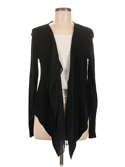 Pre-owned Jennifer Lopez Cardigan Sweater In Black