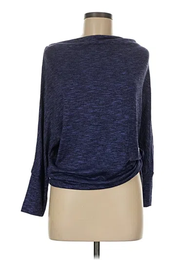 Pre-owned Jennifer Lopez Cardigan Sweater In Blue