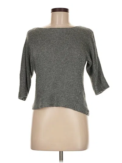 Pre-owned Jennifer Lopez Cardigan Sweater In Gray