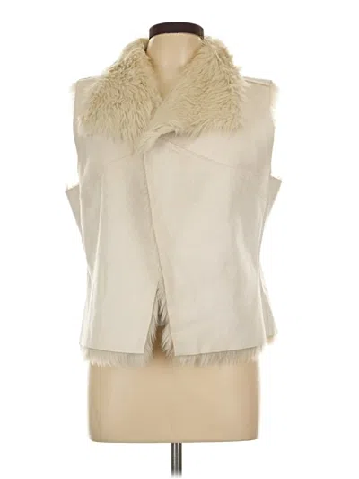 Pre-owned Jennifer Lopez Cardigan Sweater In Tan