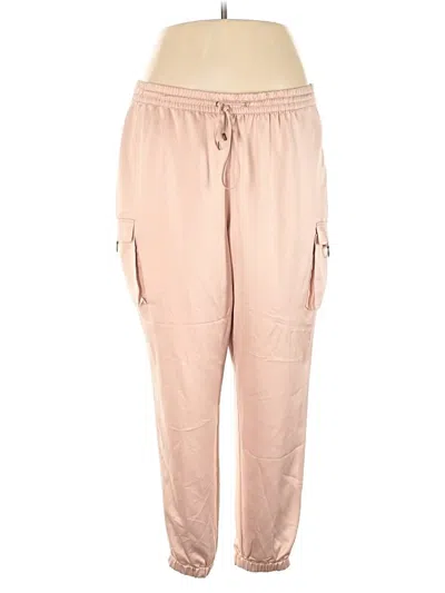 Pre-owned Jennifer Lopez Cargo Pants In Tan