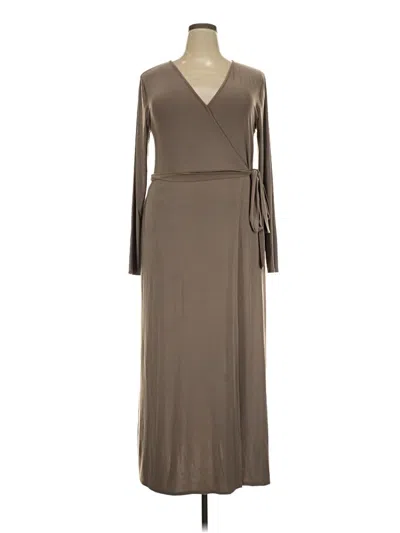 Pre-owned Jennifer Lopez Casual Dress In Brown