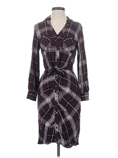 Pre-owned Jennifer Lopez Casual Dress In Burgundy