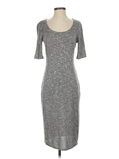 Pre-owned Jennifer Lopez Casual Dress In Gray