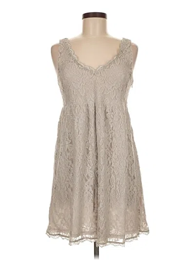 Pre-owned Jennifer Lopez Casual Dress In Gray