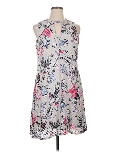 Pre-owned Jennifer Lopez Casual Dress In Gray