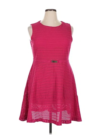 Pre-owned Jennifer Lopez Casual Dress In Pink