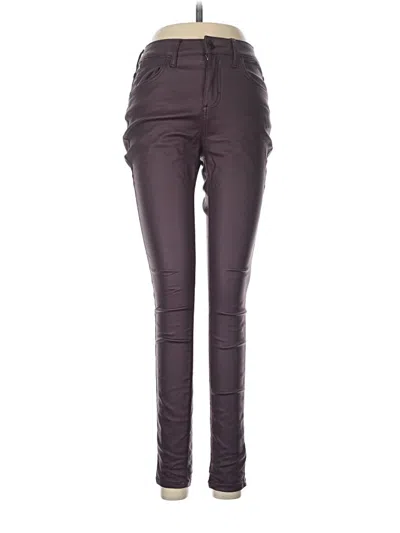 Pre-owned Jennifer Lopez Casual Pants In Burgundy